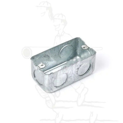 녹슬지 않는 직사각형 전기 접속 박스 금속클래드 접속 배선함 1.0mm-1.6mm